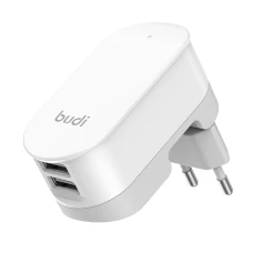 SEFIS nabíječka do zásuvky se sklopnými kolíky 2x USB 12W 2.4A 5V