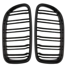 Přední maska ledvinky Double-line BMW 3 E90/91 2009-2012 černá