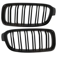 Přední maska ledvinky Double-line BMW 3 F30 F31 2012-2018 černá