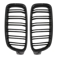 Přední maska ledvinky Double-line BMW 3 F30 F31 2012-2018 karbon