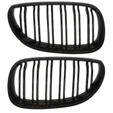 Přední maska ledvinky Double-line BMW 5 E60/61 2003-2010 černá