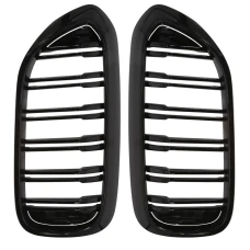 Přední maska ledvinky Double-line BMW 5 G30/G31 černá lesklá