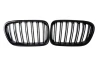 Přední maska ledvinky Double-line BMW X3 F25 2011-2013 černá na automobil