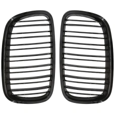 Přední maska ledvinky Double-line BMW X5 E70 X6 E71 2007-2013 černá
