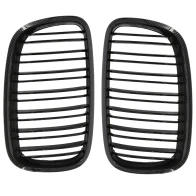 Přední maska ledvinky Double-line BMW X5 E70 X6 E71 2007-2013 karbon