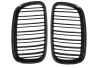 Přední maska ledvinky Double-line BMW X5 E70 X6 E71 2007-2013 karbon na automobil