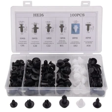 SEFIS sada plastových šroubků 6-10mm 100ks