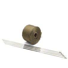 SEFIS žáruvzdorná omotávka výfukových svodů 5m bronzová