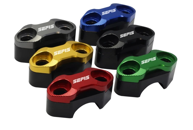 SEFIS CNC objímka na představce 22mm pro motocykl