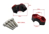 SEFIS CNC objímka na představce 22mm pro motocykl
