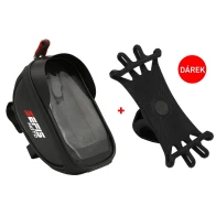 SEFIS G2 voděodolný držák telefonu na kolo s kapsou + zdarma Flex držák telefonu na kolo