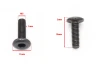 SEFIS Imbusový šroub M5 x 10mm x 1mm - plochá hlava pro motocykl