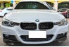 Karbonová lízátka na přední nárazník packet BMW F30 F31 - II. jakost na automobil