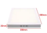 SEFIS světlo / LED panel 24W přisazený čtverec 300x300x35mm bílá pro domácnost