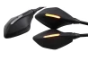 SEFIS Optic zrcátka s LED blinkry Honda pro motocykl