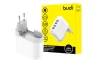 SEFIS rychlá nabíječka do zásuvky se sklopnými kolíky 4x USB (2x USB 2.4A 5V + 2x USB 1A 5V) pro auto