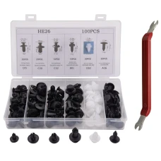 SEFIS sada plastových šroubků 6-10mm 100ks + klíč