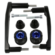 SEFIS STONE padací protektory Kawasaki Z900 modrá SEFIS STONE padací protektory Kawasaki Z900 modrá