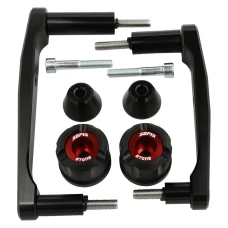 SEFIS STONE padací protektory Kawasaki Z900 2017-2025 červená SEFIS STONE padací protektory Kawasaki Z900 2017-2025 červená