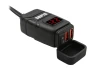 SEFIS UN10 2x USB nabíječka / zásuvka s voltmetrem moto baterie