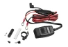 SEFIS UN10 1x USB-A a 1x USB-C  nabíječka / zásuvka s voltmetrem moto baterie pro motocykl
