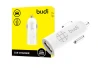 SEFIS USB nabíječka do auta bílá 12W 2.4A 5V pro auto