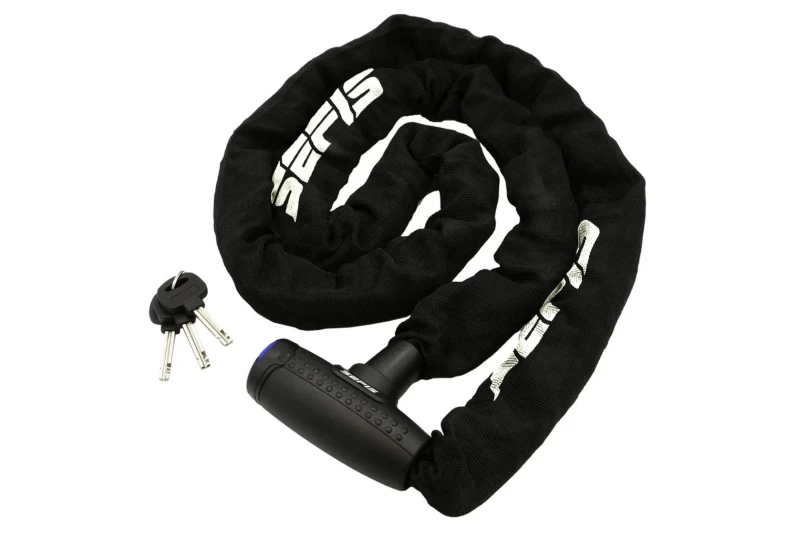 SEFIS zámek s řetězem 9,5mm 2M pro motocykl