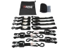 SEFIS SET 40 upínací popruhy 4x kurtna 40mm x 240 cm 4x popruh TÜV/GS pro motocykl