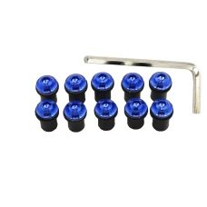 Šrouby do plexi modrá
