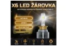 SEFIS X6 LED žárovky D2S / D2R 70W pár bílá