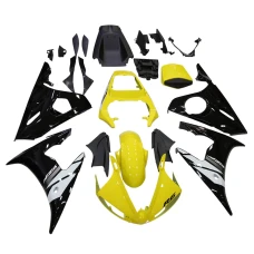 Yamaha YZF-R6 2003-2004 kompletní kapoty YEL