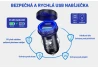 SEFIS Z6 2x USB zásuvka - autonabíječka 30W QC 3.0 USB-A a USB-C Kovová SEFIS Z6 2x USB zásuvka - autonabíječka 30W QC 3.0 USB-A a USB-C Kovová
