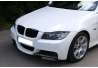 Přední maska ledvinky Double-line BMW 3 E90/91 2005-2008 černá na automobil
