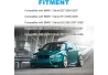 Kryty zrcátek BMW E90 E91 2005-2007 E92 E93 2006-2009 E87 2004-2007 E81 2006-2009 E82 E88 2007-2009 na automobil