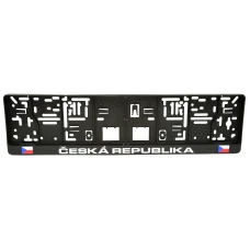 Podložka / rámeček pod SPZ auto Česká republika